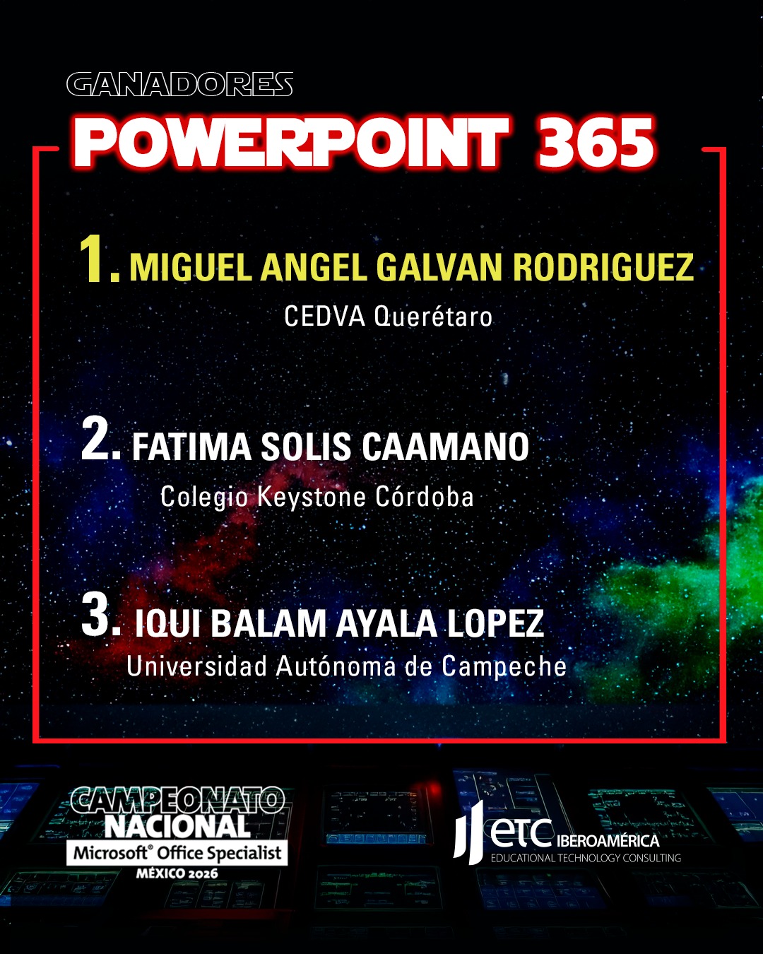 Ganador PowerPoint 365